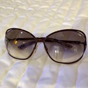 Tom Ford Brown/Brown Carla Sunglasses